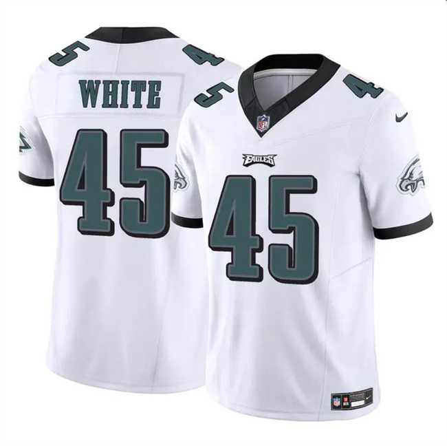 Men & Women & Youth Philadelphia Eagles #45 Devin White White 2023 F.U.S.E Vapor Untouchable Limited Stitched Jersey->philadelphia eagles->NFL Jersey